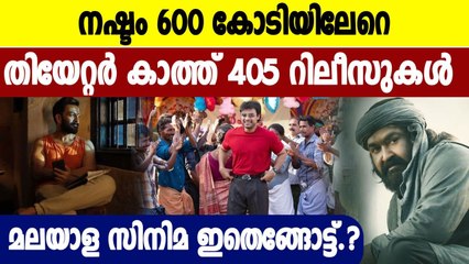 Malayalam cinema has lost more than Rs 600 crore