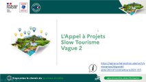 Fonds Tourisme Durable - Webinaire de présentation - Appel à projets vague 2 Slow Tourisme