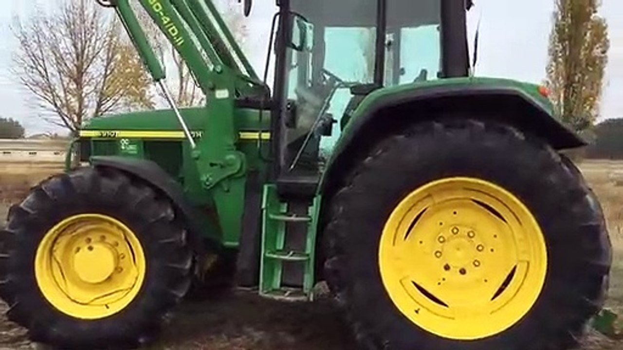 Tractor At A Farm
