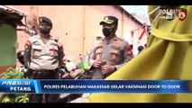 Polres Pelabuhan Makassar Gelar Vaksinasi Door to Door