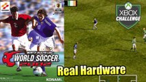 Jikkyou World Soccer 2002 — Xbox OG Gameplay HD — Real Hardware {Component}