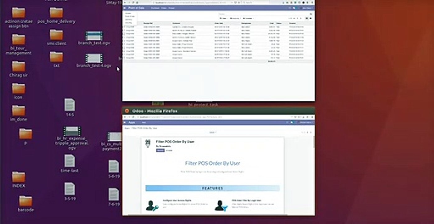 Filtering POS Order By User | Odoo
