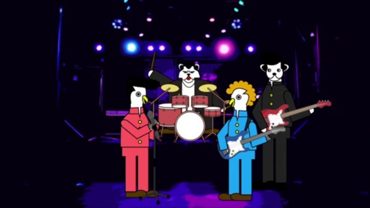 【cartoon】I want to form a band and become popular with girls! I want to be a big band!