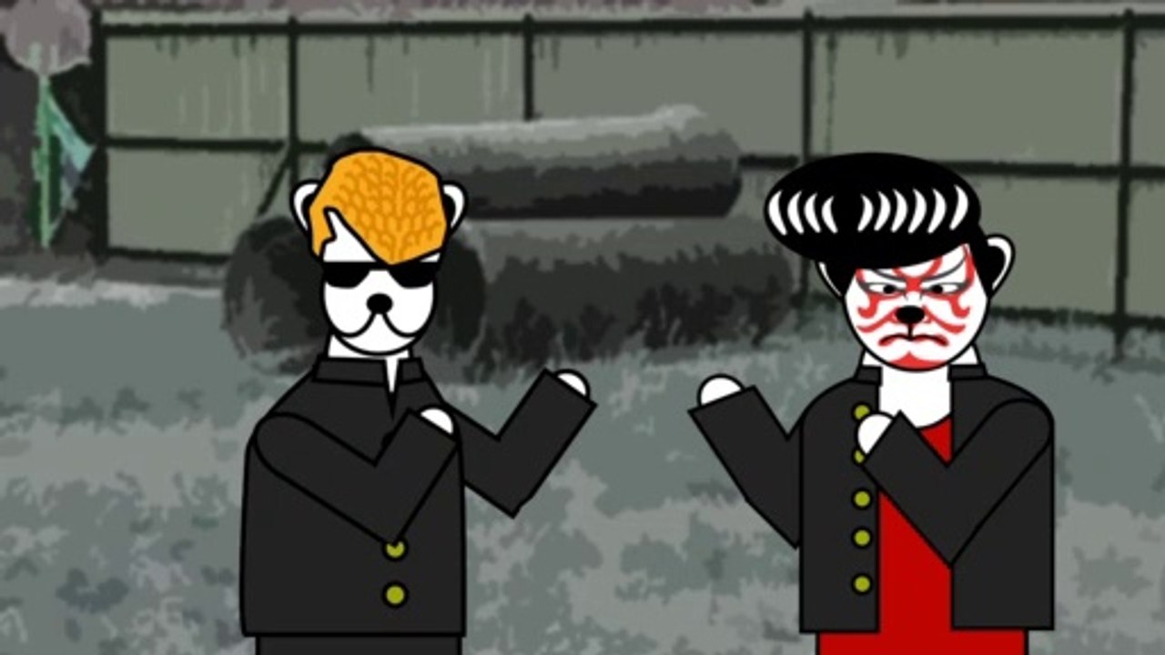 【cartoon】Decide on the strongest man in high school! It's a game in the have a one-on-one battle!