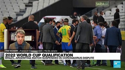 2022 World Cup qualifications: Brazil-Argentina match suspended in coronavirus dispute