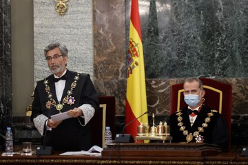 Lesmes pide "patriotismo constitucional" ante el "insostenible" bloqueo del CGPJ