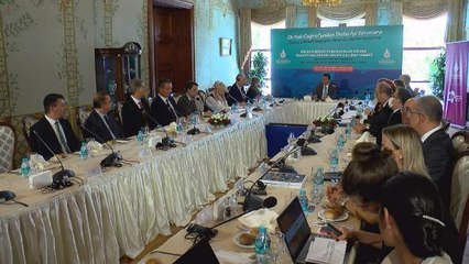 İMAMOĞLU BALKAN ÜLKELERİNİN BAŞKONSOLOSLUK TEMSİLCİLERİYLE BİR ARAYA GELDİ