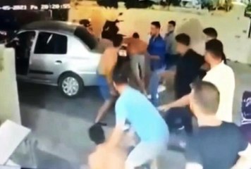 Aydın'daki cinayet anı kameralara yansıdı