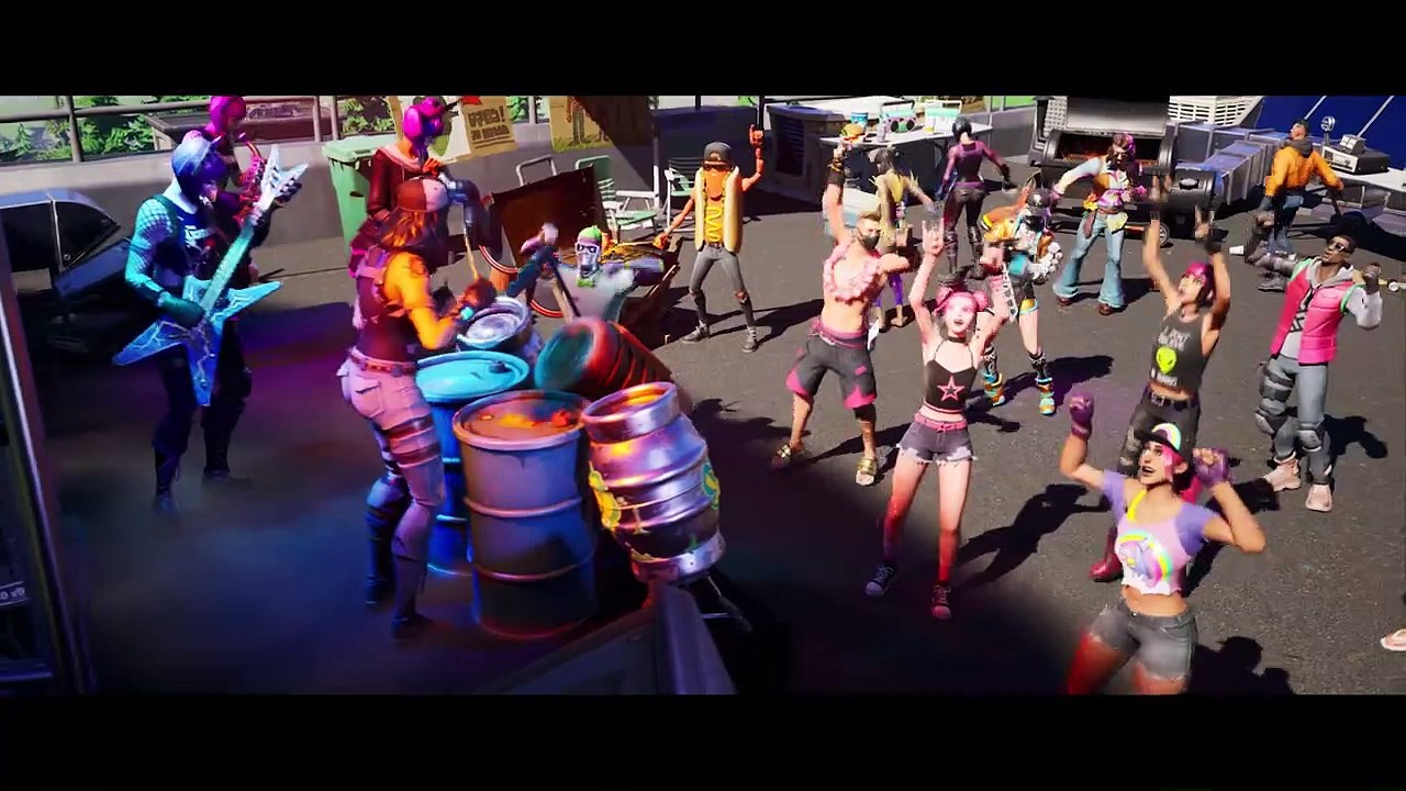 Fortnite saison 8 : Corny Complex bientôt aspiré par le vaisseau mère, événement fin de saison