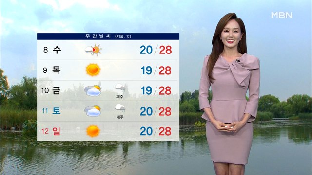 [종합뉴스 날씨]내일까지 중부 중심 많은 비…서해안 바람도 강해