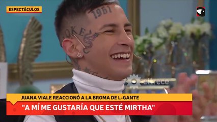 "A mí me gustaría que esté Mirtha"