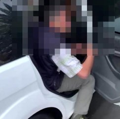 TEM'deki aracın bagaj ve yolcu kısmından 8 kaçak göçmen çıktı