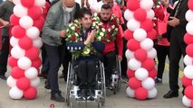 SPOR Tokyo'da altın madalya kazanan Abdullah Öztürk ve bronz madalya alan Ali Öztürk için Trabzon'da tören düzenlendi