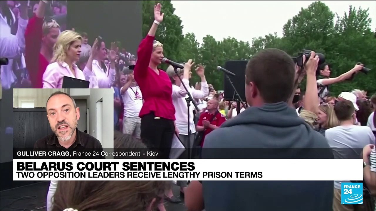 Belarus court gives opposition activists lengthy sentences