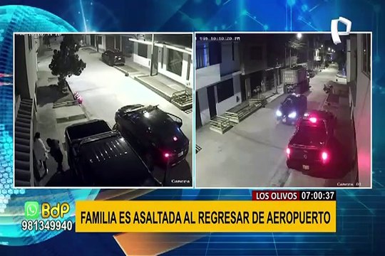 Los Olivos: ladrones intenta llevarse camioneta, pero al final la dejan por no saber manejarla