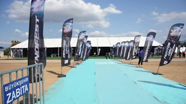 Son dakika haber... TEKNOFEST'te Savaşan İnsansız Hava Araçları Yarışması Bursa'da başladı