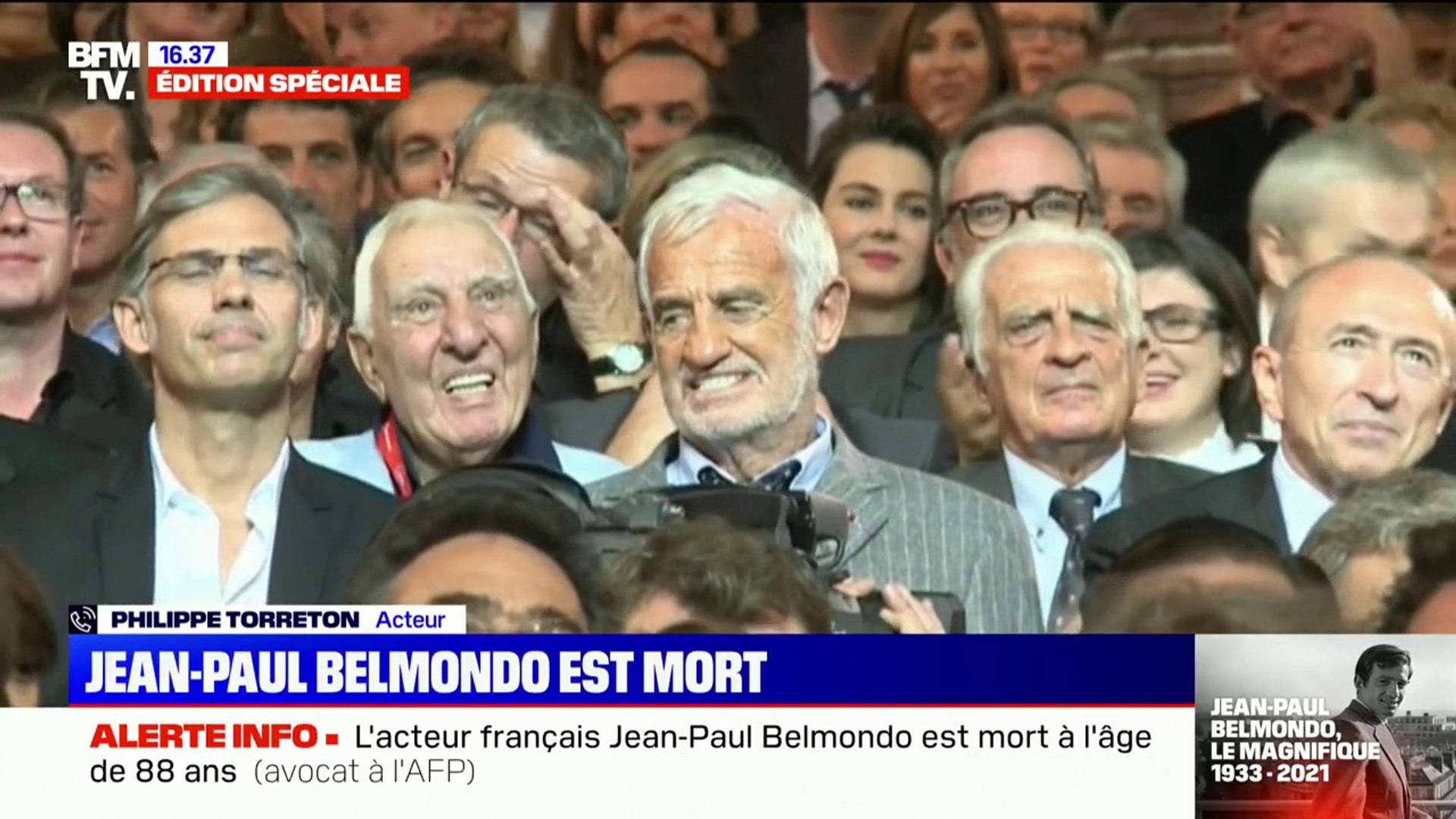 Philippe Labro: Jean-Paul Belmondo "'était un homme d'une grande  simplicité, d'une grande humilité" - Vidéo Dailymotion