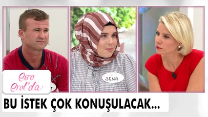 Sena'nın barışmak için herkesi şok edecek talebi ne? - Esra Erol'da 6 Eylül 2021
