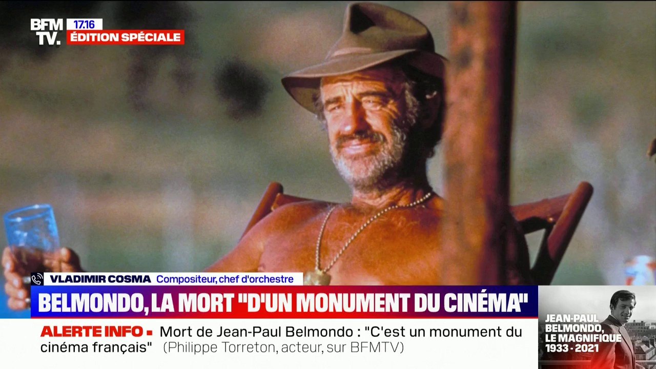 "Il fait partie des acteurs qui inspirent les compositeurs de musique": Le compositeur Vladimir Cosma rend hommage à Jean-Paul Belmondo