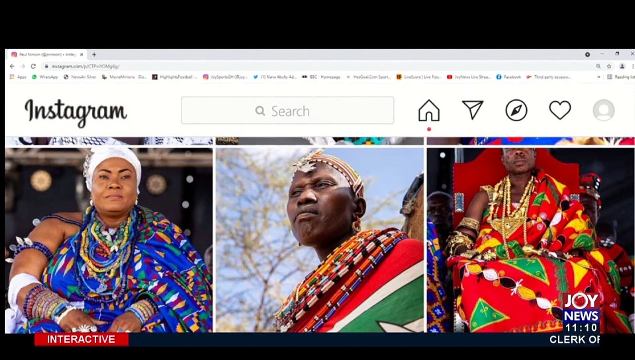 Impact of Social Media: Over 1$m raised for Ghanaian photographer, Paul Ninson to build  a library - JoyNews Interactive (6-9-21)