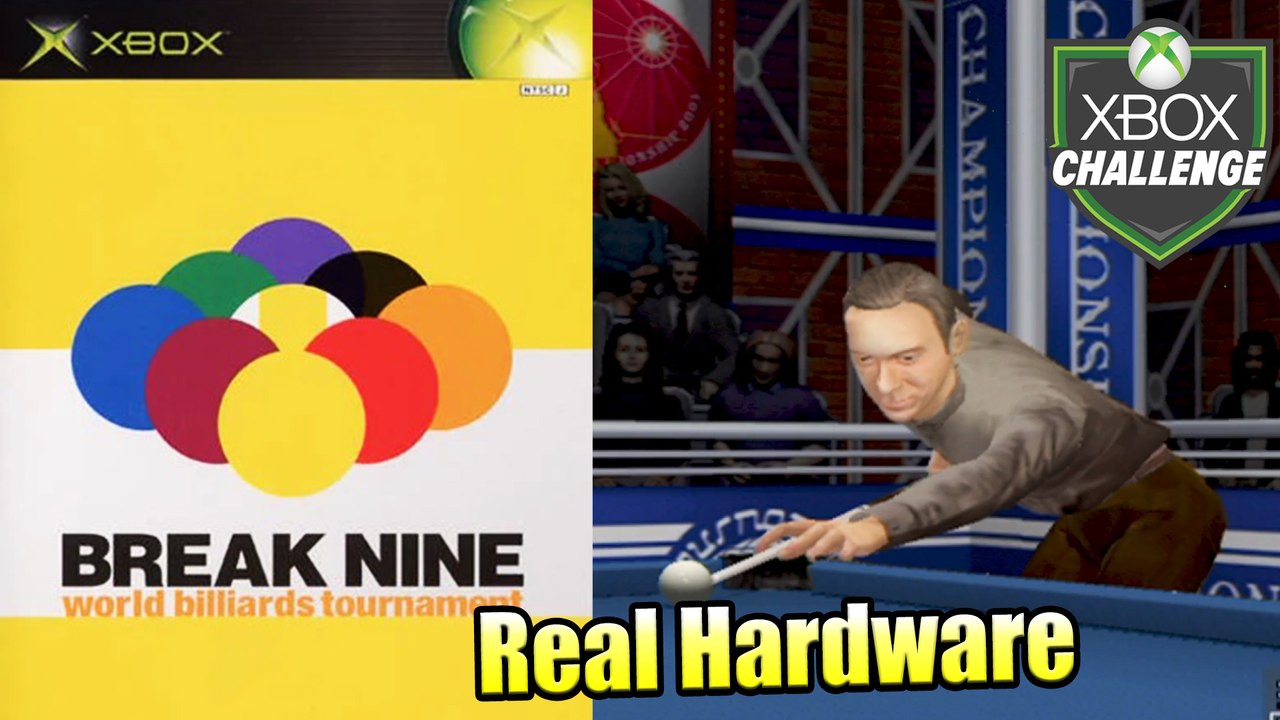Break Nine World Billiards Tournament — Xbox OG Gameplay HD — Real Hardware {Component}