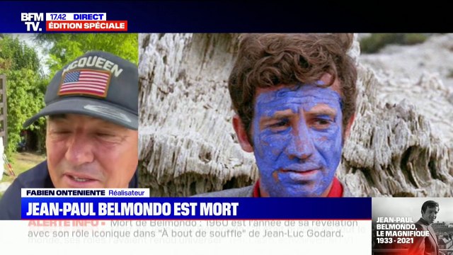 Fabien Onteniente sur la mort de Jean-Paul Belmondo: C'est toute une partie de mon enfance et de mon adolescence qui s'en va
