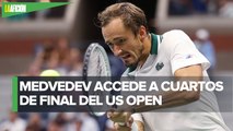 Daniil Medvedev se impone en US Open y derrota a Daniel Evans en tres sets