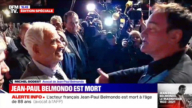 Disparition de Jean-Paul Belmondo - L’avocat de l’acteur fond en larmes en rendant hommage à son ami en direct sur BFMTV - VIDEO