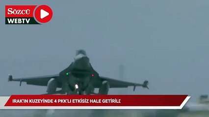 Irak’ın kuzeyinde 4 PKK’lı etkisiz hale getirildi