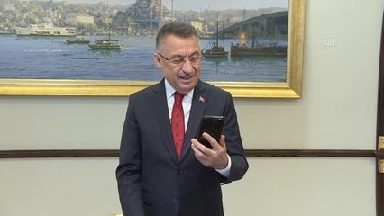 Cumhurbaşkanı Yardımcısı Oktay, DMD hastalarıyla görüntülü konuştu