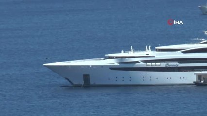 Kazak milyarder 200 milyon dolarlık yatıyla Bodrum'a demir attı