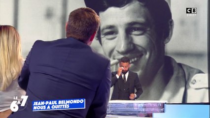 Cyril Hanouna fond en larmes en parlant de Jean-Paul Belmondo