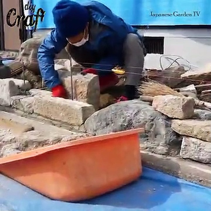 How to making a japanese garden by the kamo river  design minecraft  Maintenance of a garden rive