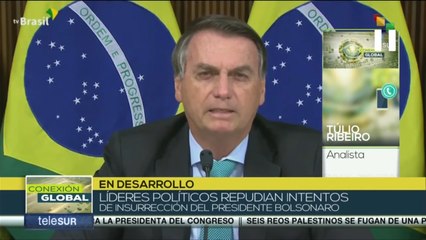 Conexión Global 06-09: Líderes políticos repudian intentos de insurrección de Bolsonaro