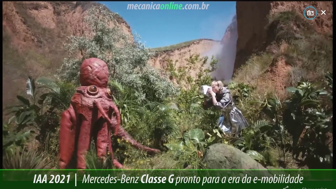 Mercedes-Benz Classe G pronto para a era da e-mobilidade