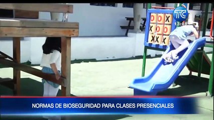 Download Video: Estrictas normas de bioseguridad en el retorno a clases