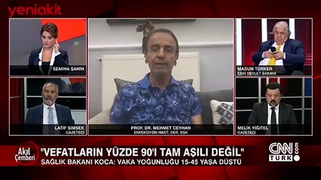 Koronavirüs bilirkişisi(!) Mehmet Ceyhan'a tepkiler sürüyor: PCR testi aşı olanlara da yapılmalı!
