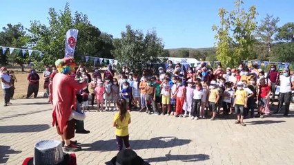 Yangın mağduru çocuklar için "Geleceğimizi Yeşertiyoruz" projesi