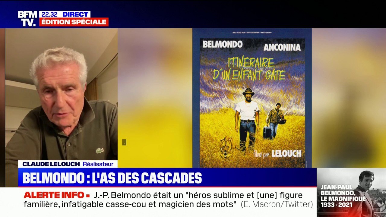 Claude Lelouch: "Dès qu'on filme un homme comme Belmondo, on sait qu'il est capable de tout"