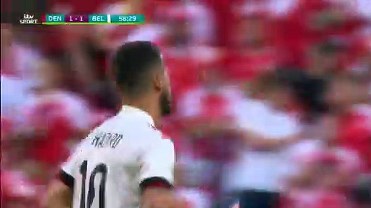 Eden Hazard vs Denmark (EURO 2020)