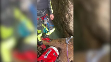 Belluno, e' vivo l'uomo scomparso nel torrente Mae'