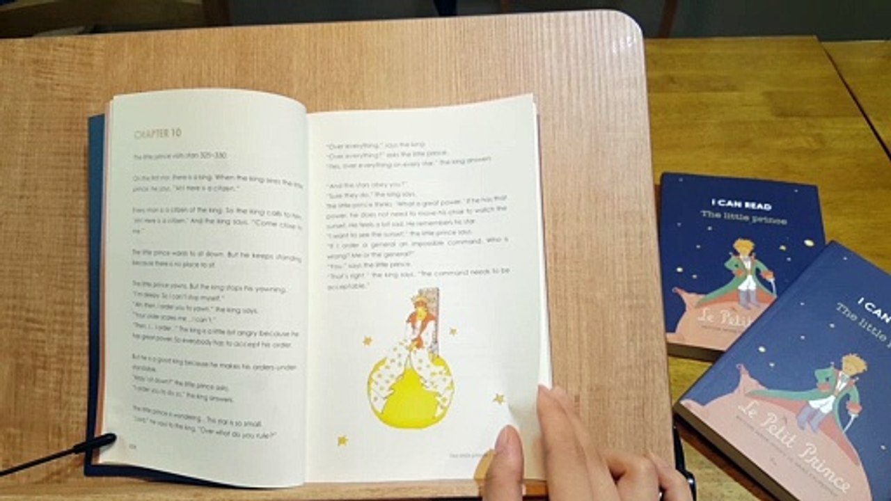 LEVEL1-10   英語版 星の王子さま 私も読めるI CAN READ シリーズ