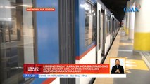 Libreng sakay para sa mga bakunadong apor sa MRT, LRT, at PNR, hanggang ngayong araw na lang | UB