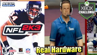 NFL 2K3 — Xbox OG Gameplay HD — Real Hardware {Component}