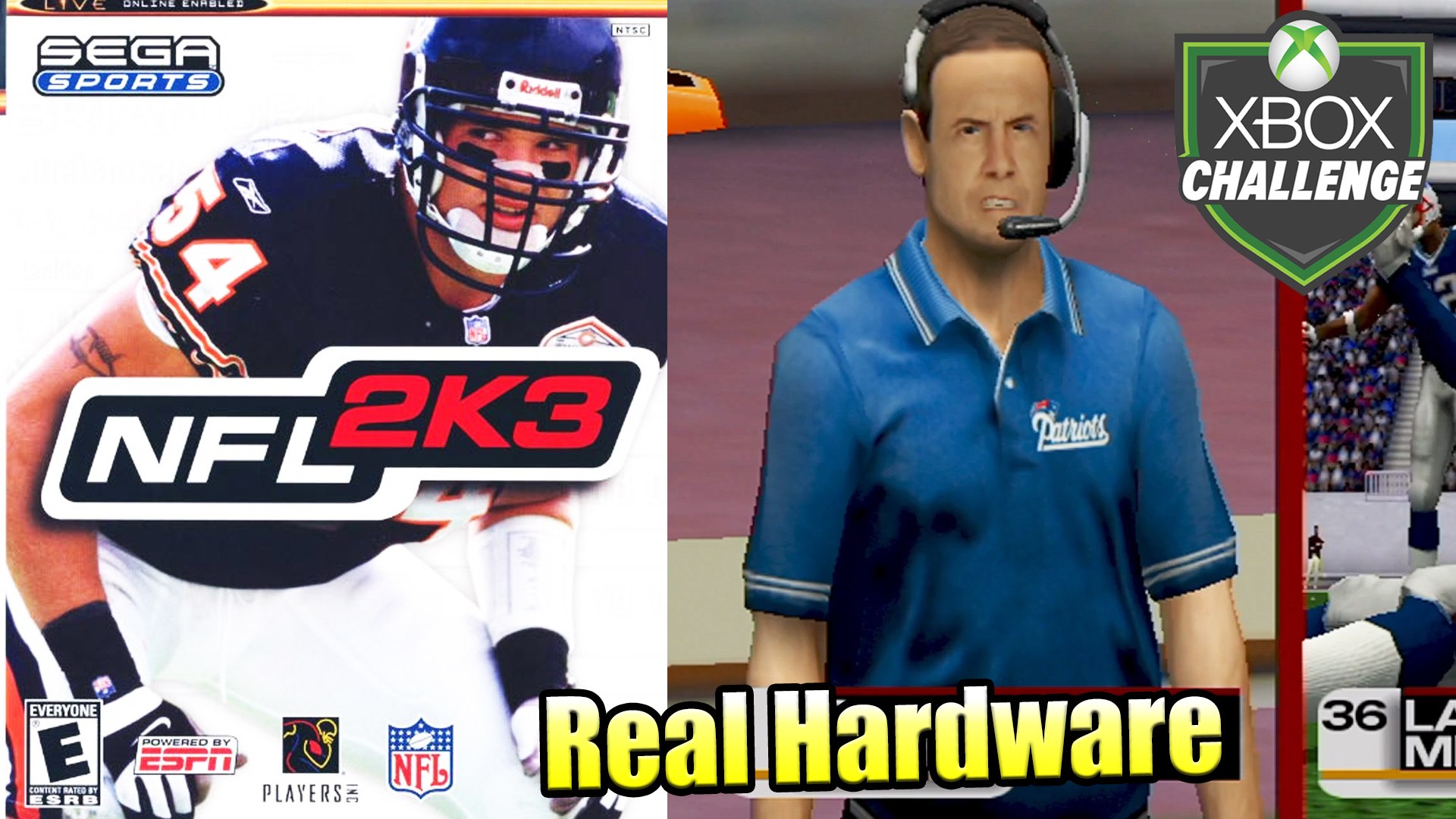 ⁣NFL 2K3 — Xbox OG Gameplay HD — Real Hardware {Component}