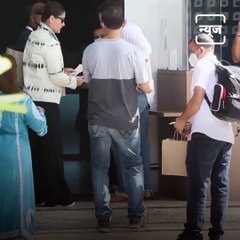 Watch Saif Ali Khan And Kareena Kapoor Khan Boy Jeh's First Look Spotted By Media.