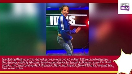 Bhojpuri Diva Monalisa Sets The ‘Gram’ On Fire With Her Sensuous Moves On Jalebi Baby; Worth A Watch