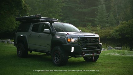 GMC Canyon AT4 OVRLANDX Off-Road Concept Unveiled