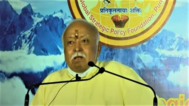 Everybody living in India is a Hindu: RSS Chief Bhagwat