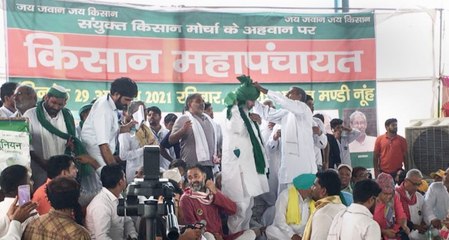 Farmers take stir to Haryana's Karnal today